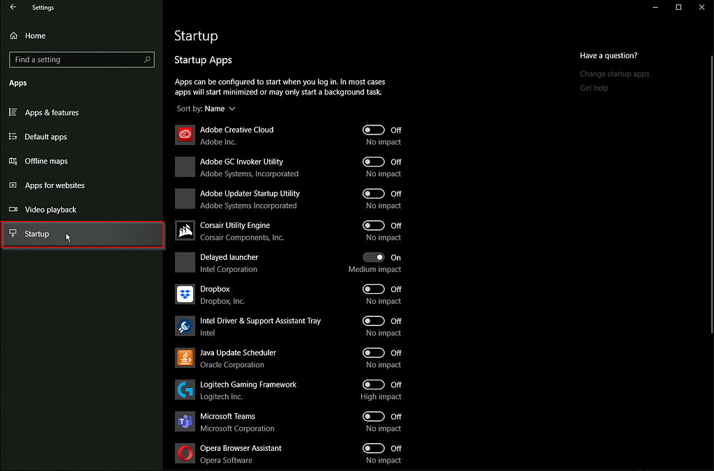 Performance Boost Disabling Startup Applications Performance Boost Disabling Startup Applications